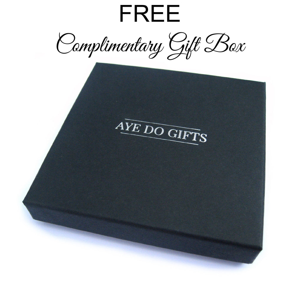 18th Birthday Silver Key Charm Earrings & Gift Card