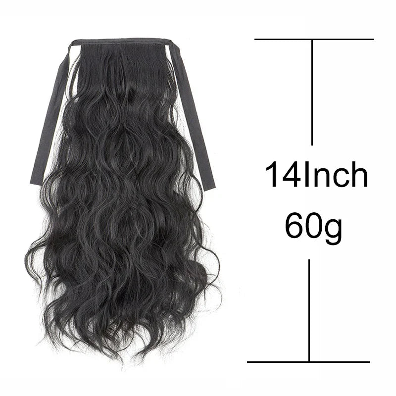 14 Inch Curly Ponytail Hairpiece for Women