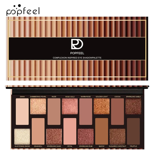 16 Color Glitter Eyeshadow Palette Waterproof-0