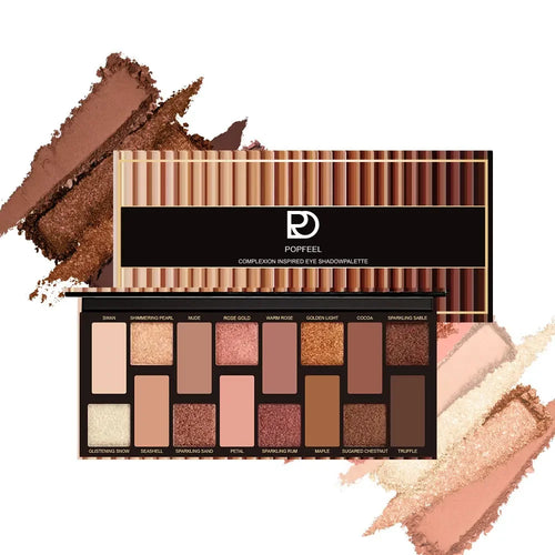 16 Color Glitter Eyeshadow Palette Waterproof-1