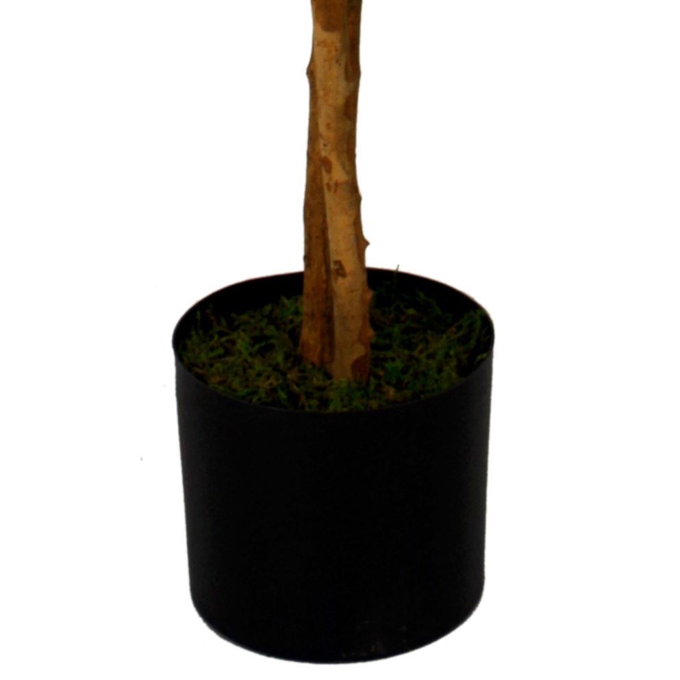 Artificial Wisteria Tree 130cm Luxury Wisteria 130cm Trunk Gold Metal Planter