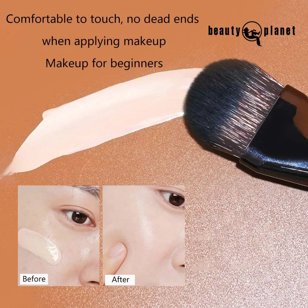 Beauty Planet Luxury Horse Hair Makeup Brushes-1