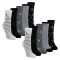 10 Pairs Ladies Dog Patterned Socks - Soft Cotton Rich Fun Dog Design Socks