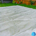 10m x 10m Clear Tarpaulins, M-Grade 100 GSM